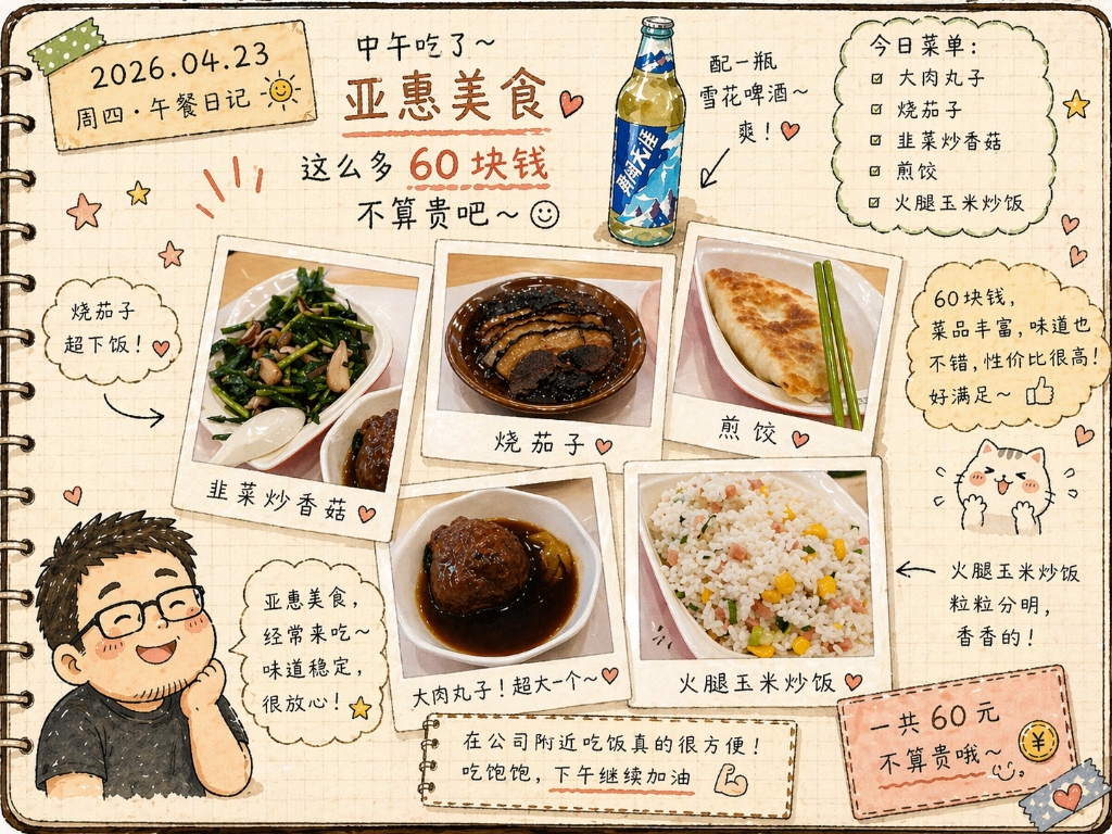 亚惠美食午餐